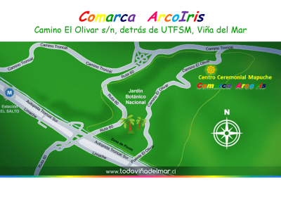 MAPA COMARCA ARCO IRIS flyer