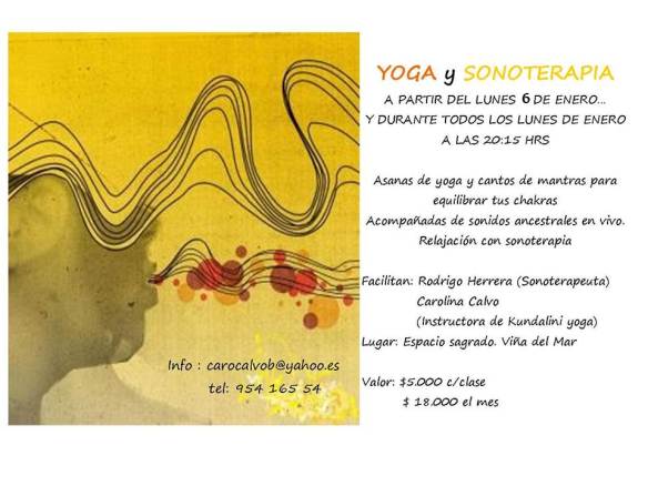 yoga y sonoterapia enero 2014